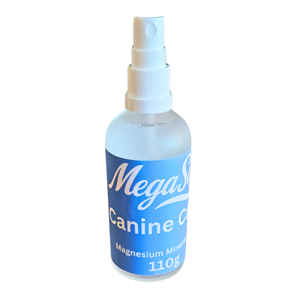 Magnesium Spray for Dogs — Calming & Relaxation | Mega Salt Canine Calm